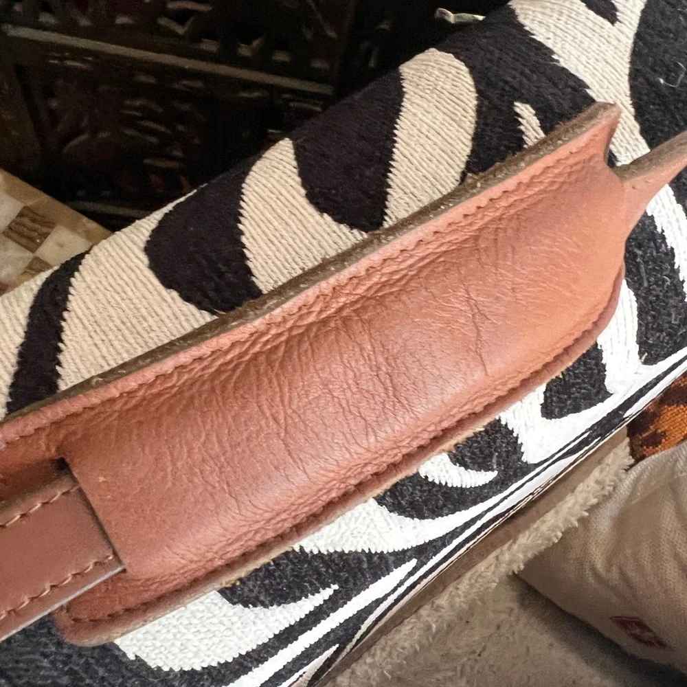 Jack George Leather Satchel Briefcase Shoulder Bag